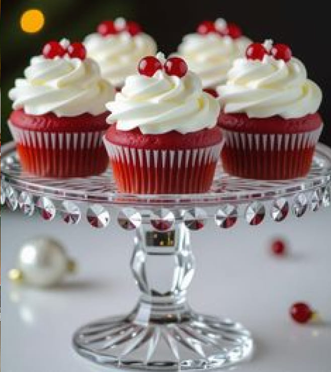 Snowy Magic Cupcakes, Christmas Gifts