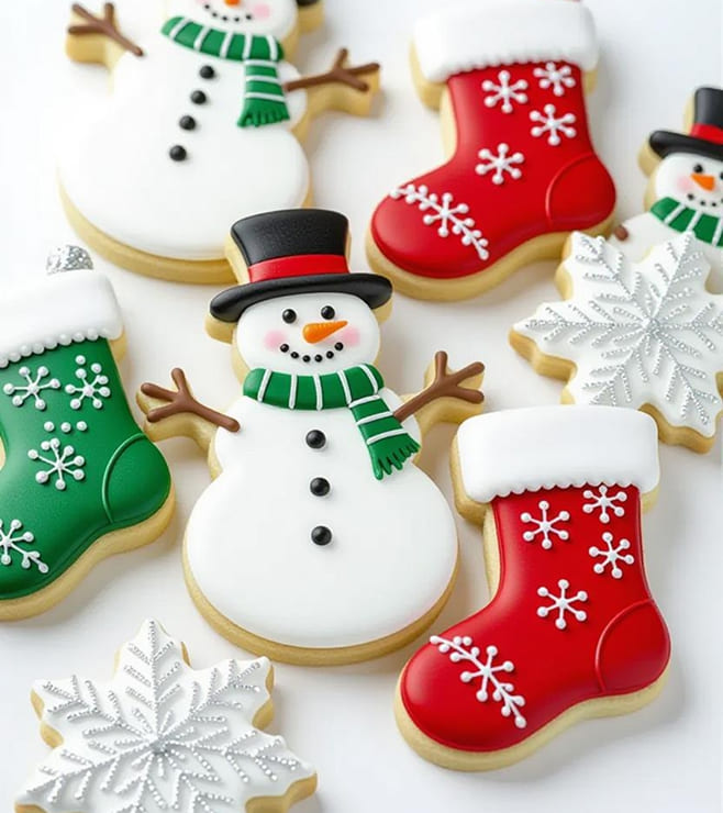 Snowy Sprinkle Cookies