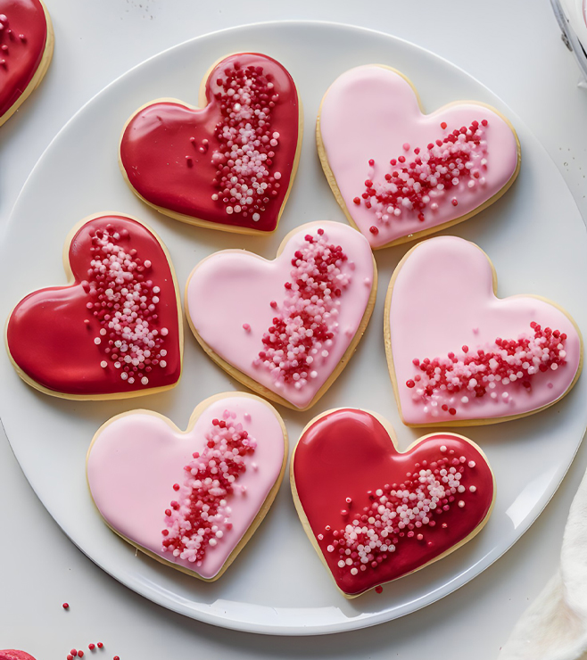 Speckled Sweetheart Cookie