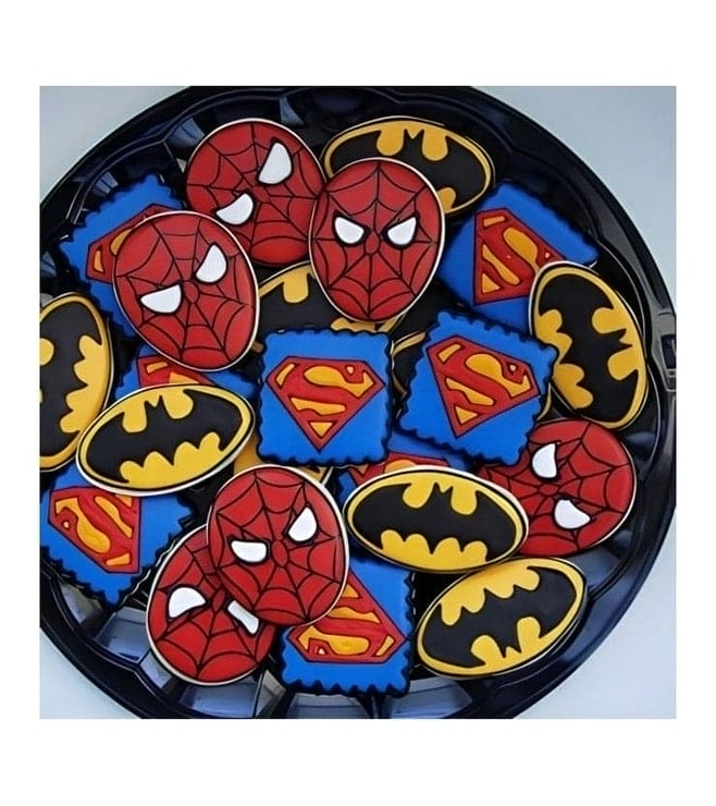 Superheroes Unite Cookies