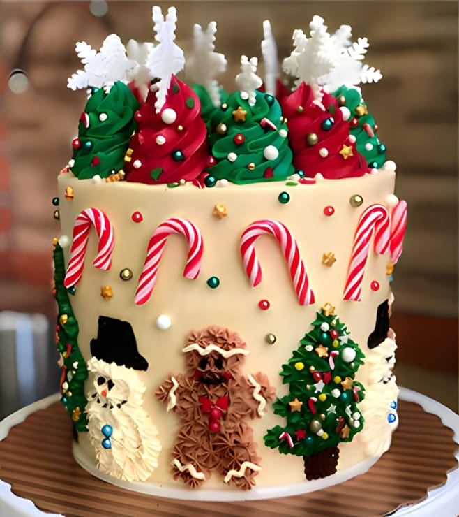 Spirit of Christmas Cake, Christmas Cakes