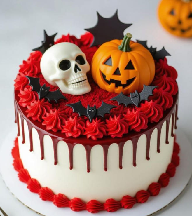 Spooklight Celebration Cake