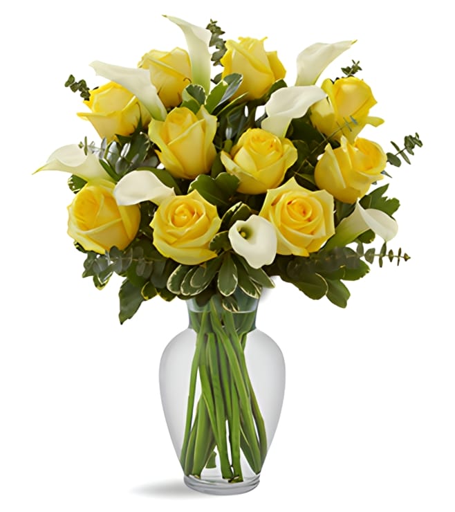 Spread the Sunshine Bouquet, White