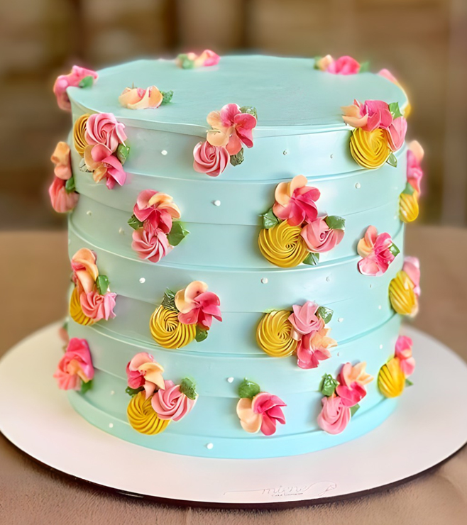 Springtime Fields Cake