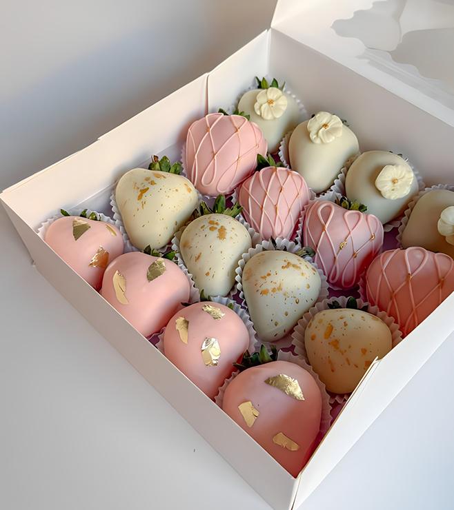 Starry Sweet Dipped Strawberries