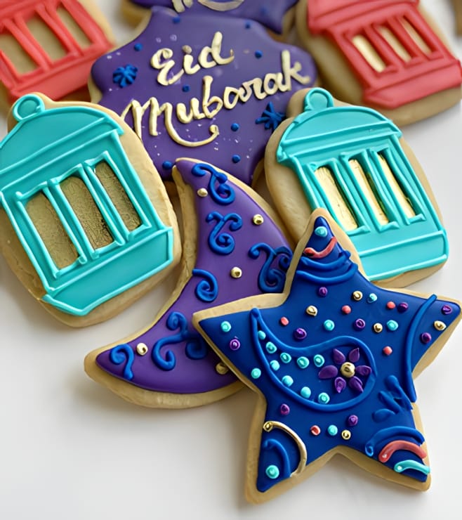 Stars and Light Eid 10 Cookies, Eid Gifts