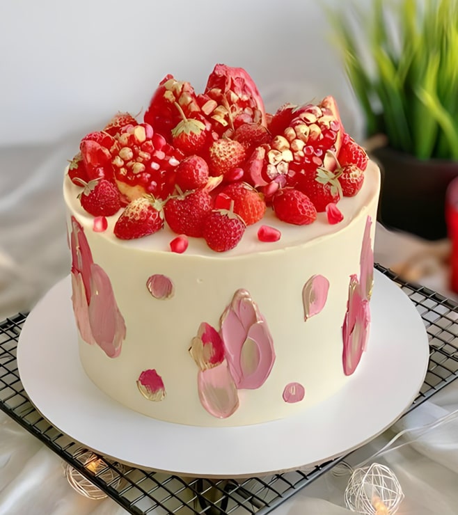 Strawberry Sensation Cake