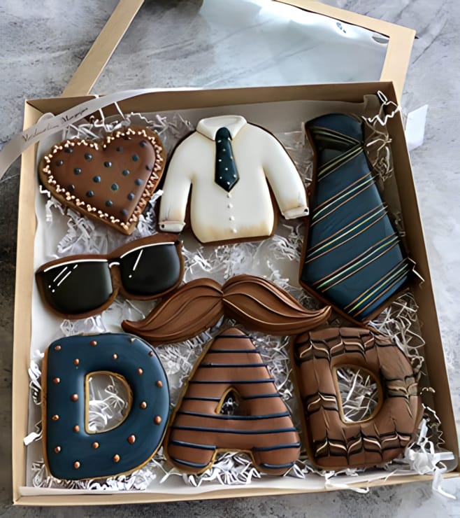 Stylish Dad Cookies, Father's Day