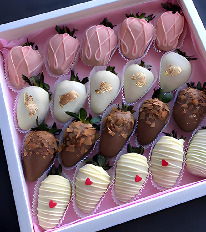 Stylish Dipped Berry Delights