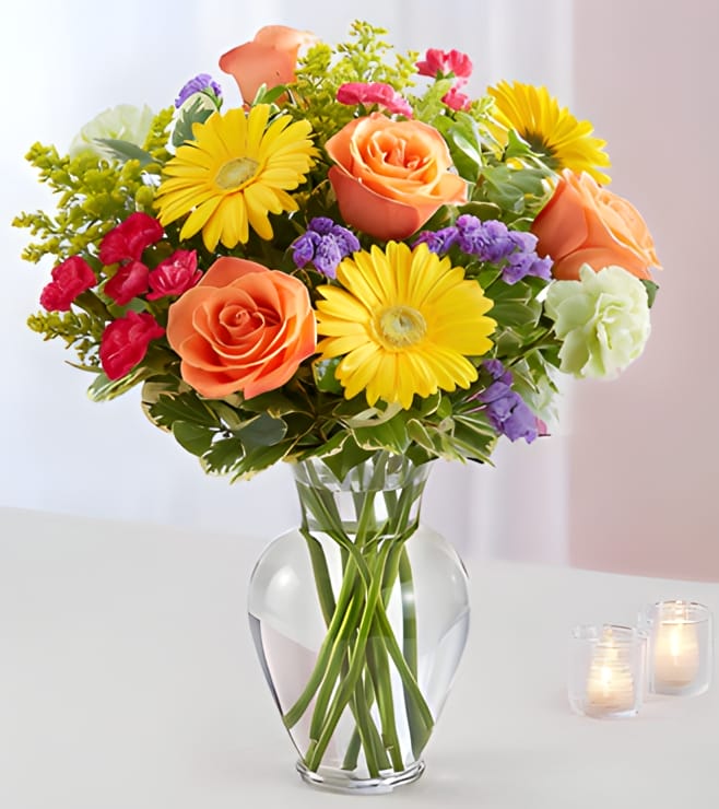 Sunshine Medley Bouquet, Thinking of You