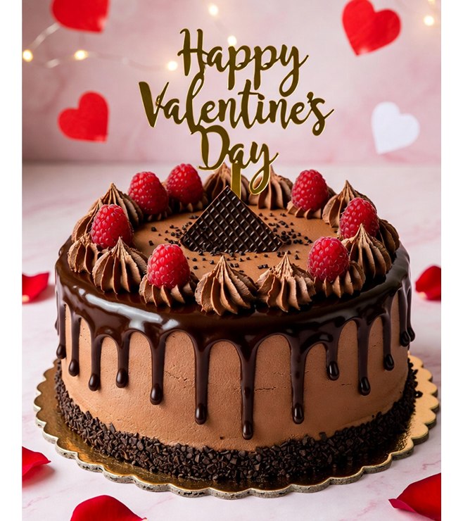 Sweet Chocolatey Cake, Valentine's Day
