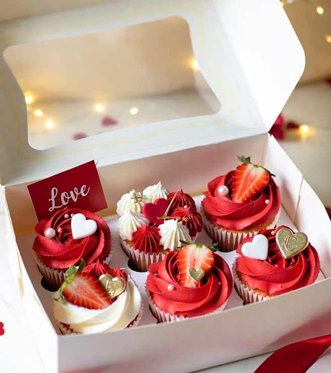 Sweet Romance Cupcakes