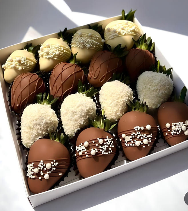 Sweet Surprise Dipped Strawberries
