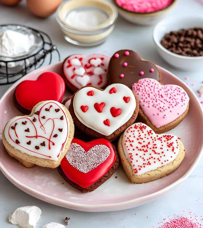 Sweet on You Cookies, Valentine's Day