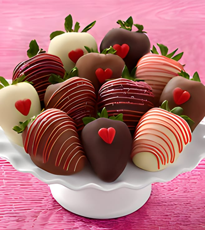 Swoon Worthy Dipped Strawberries