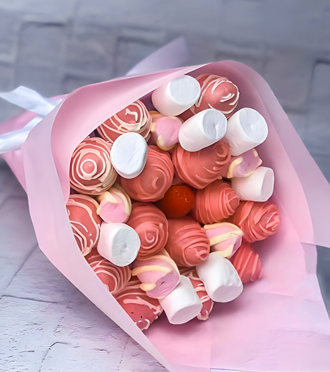 Tempting Dipped Strawberry Bouquet