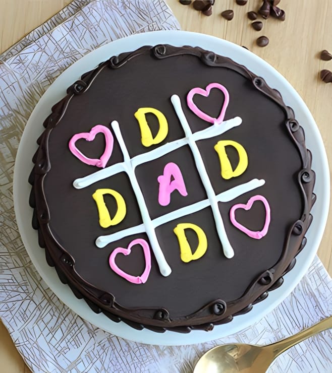 Tik-Tak-Dad Cake