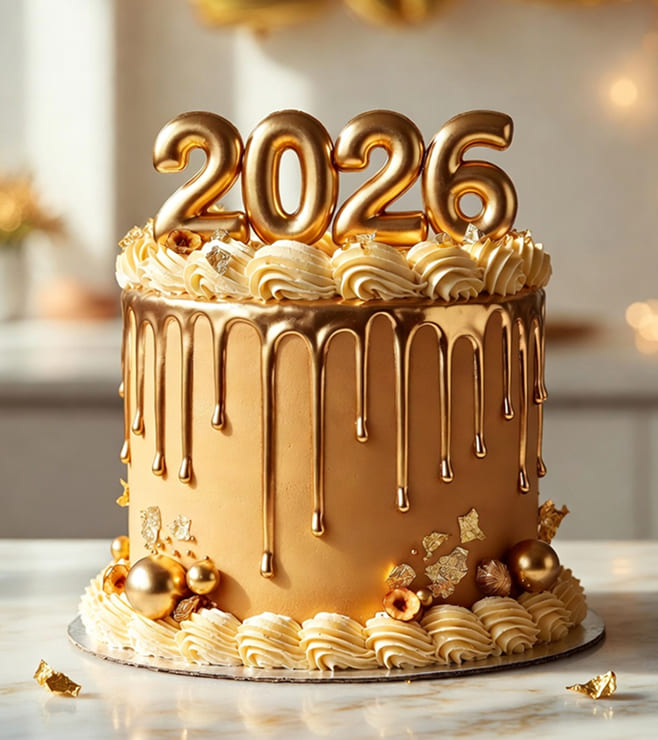Timeless New Year Cake, New Year Gifts