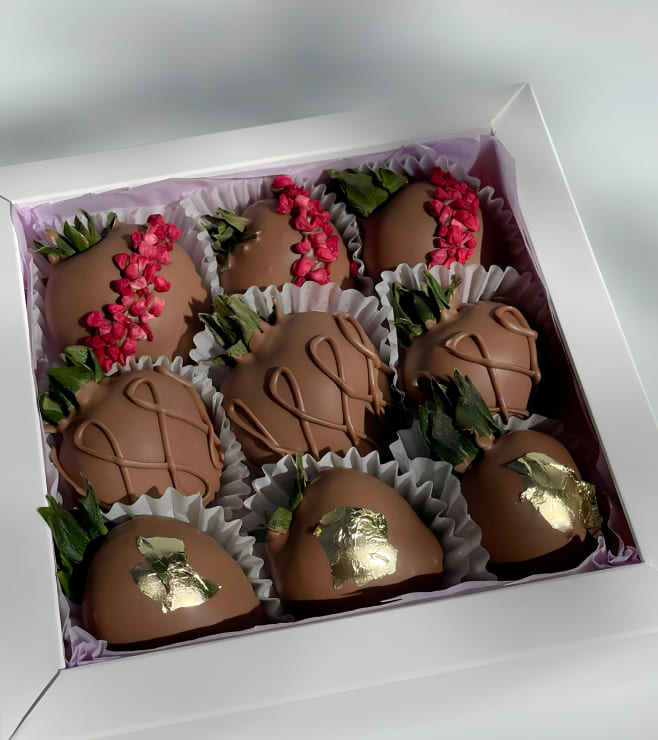 Treat-Yourself Dipped Strawberries