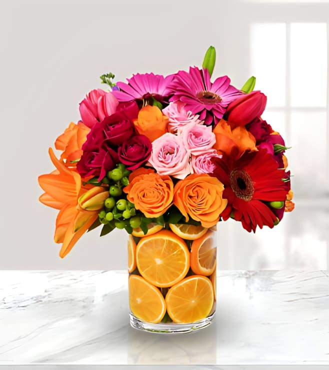 Tropical Breeze Bouquet, Luxury Collection