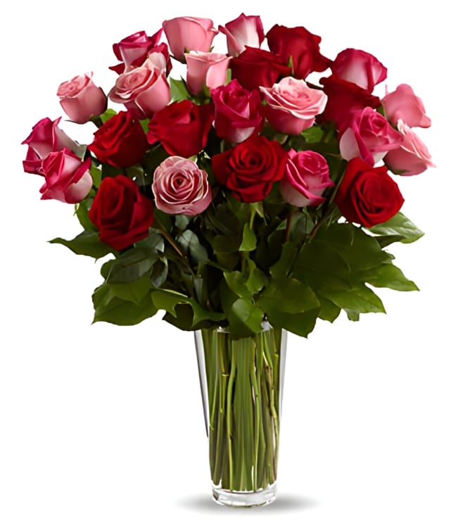 True Romance Bouquet, Red