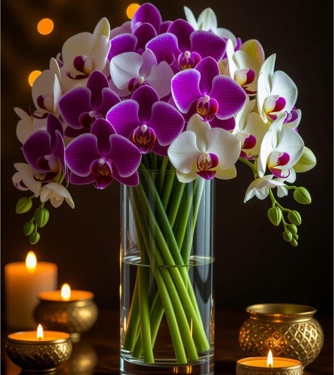 Twilight Bloom Vase