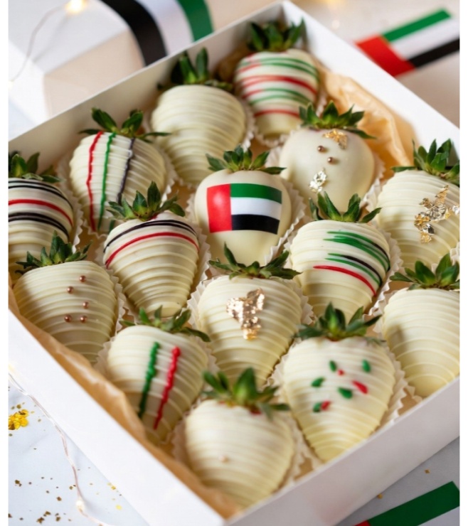 UAE Horizon Dipped Strawberries, UAE National Day