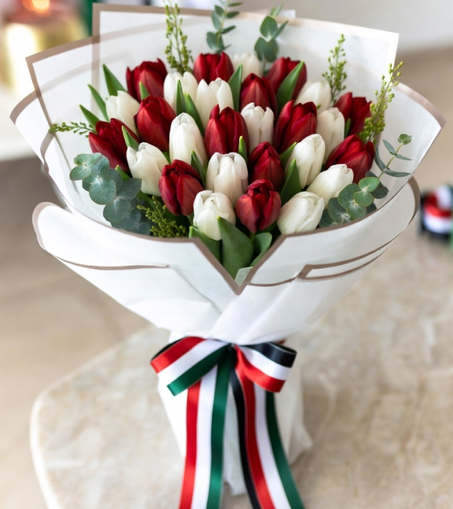 UAE Spirit Celebration, Flowers