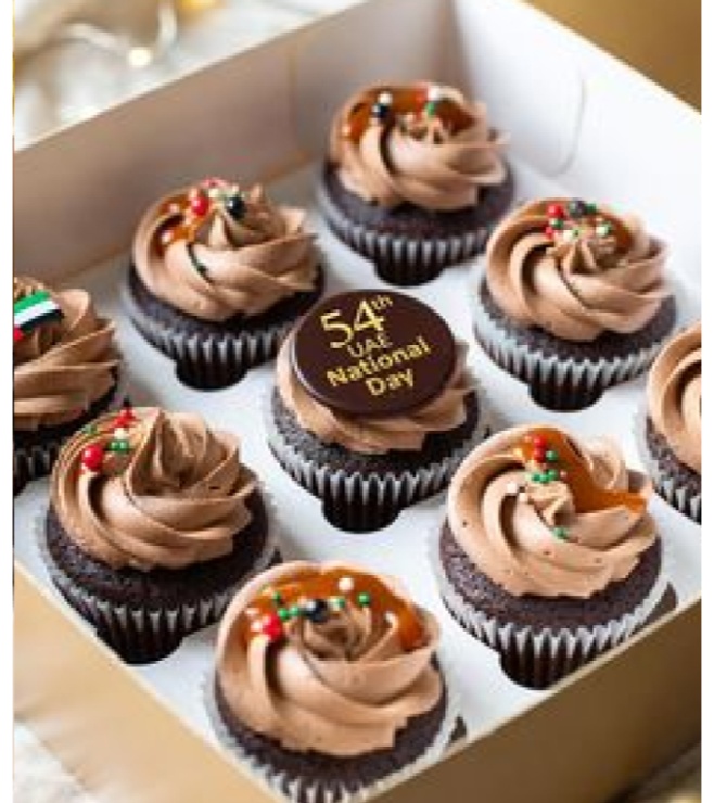 UAE Tribute Cupcakes