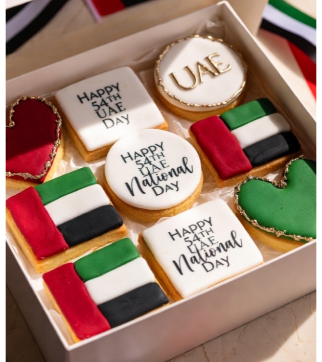 UAE Unity Glow Cookies