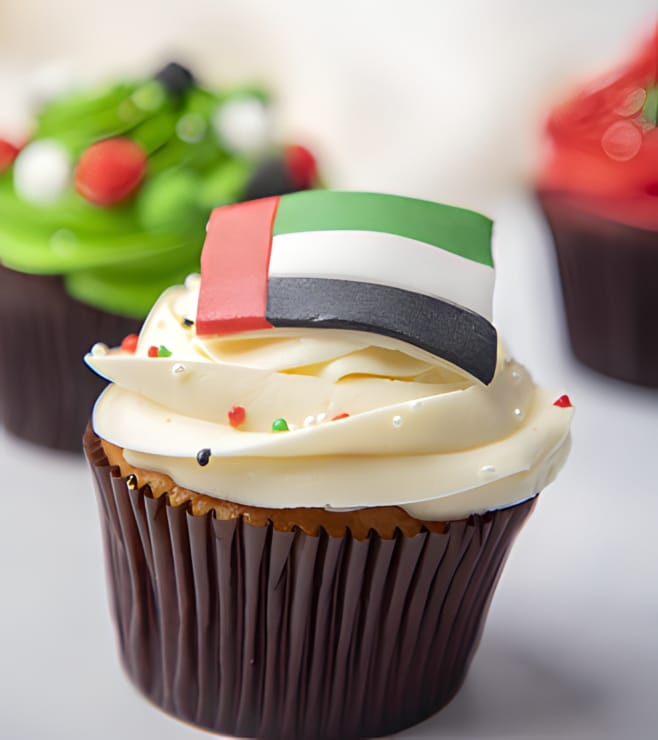 UAE Themed Cupcakes