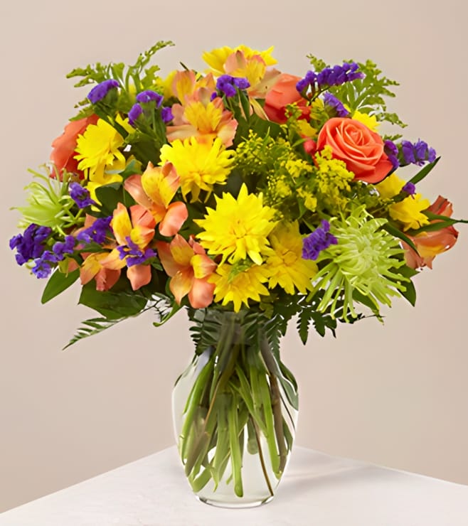 Ultimate Cheers Bouquet, Yellow