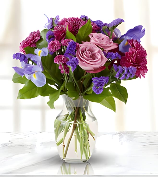 Ultraviolet Bouquet, Flowers