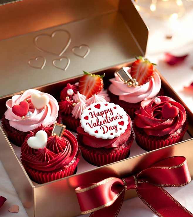 Velvet Kiss Cupcakes