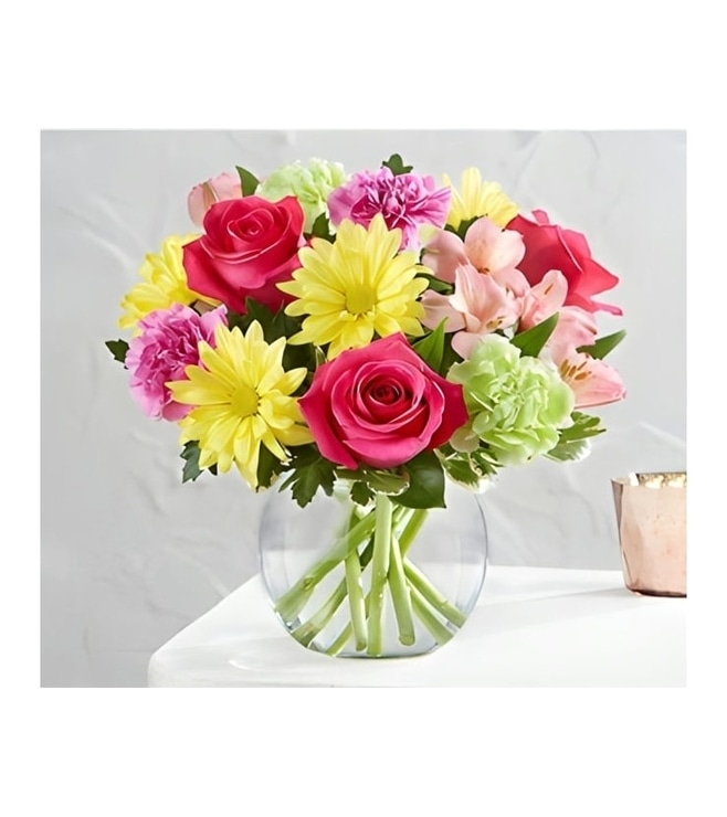 Vibrant Gem Bouquet, Carnations