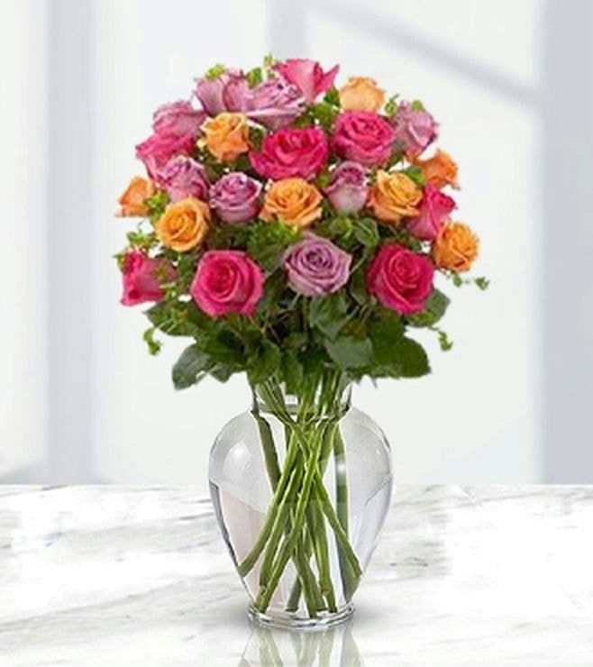 Vibrant Rose Medley