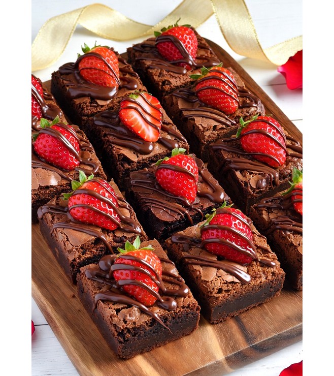 Warm Thoughts Brownies, Valentine's Day