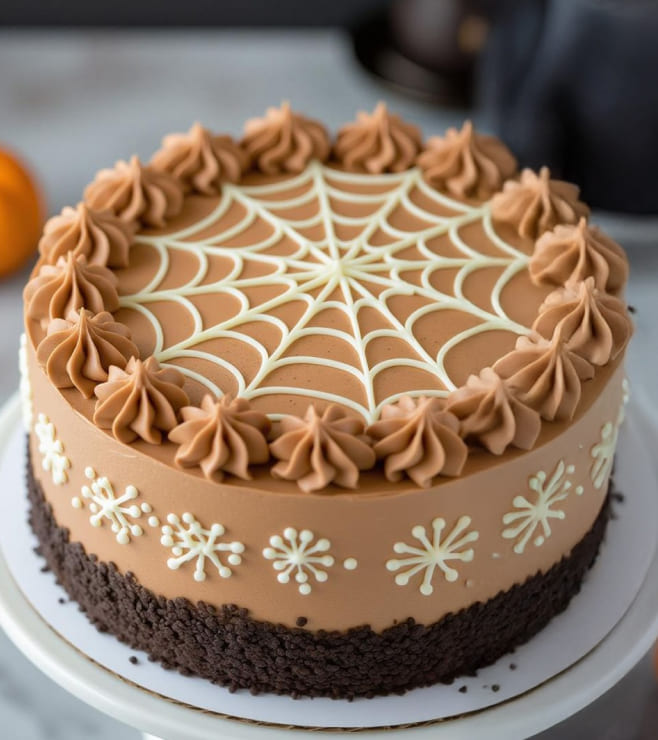 Web of Delight Cake