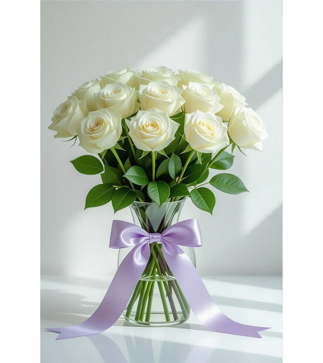 White Grace Roses