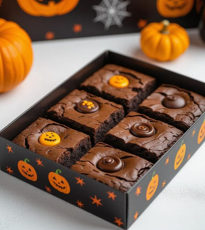 Wicked Dot Brownies, Halloween