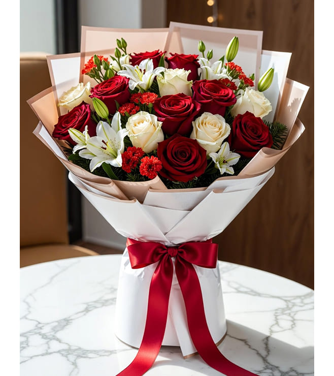 Winter Classic Bouquet, Christmas Gifts