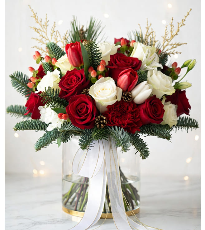 Winter Glow Vase, Christmas Gifts