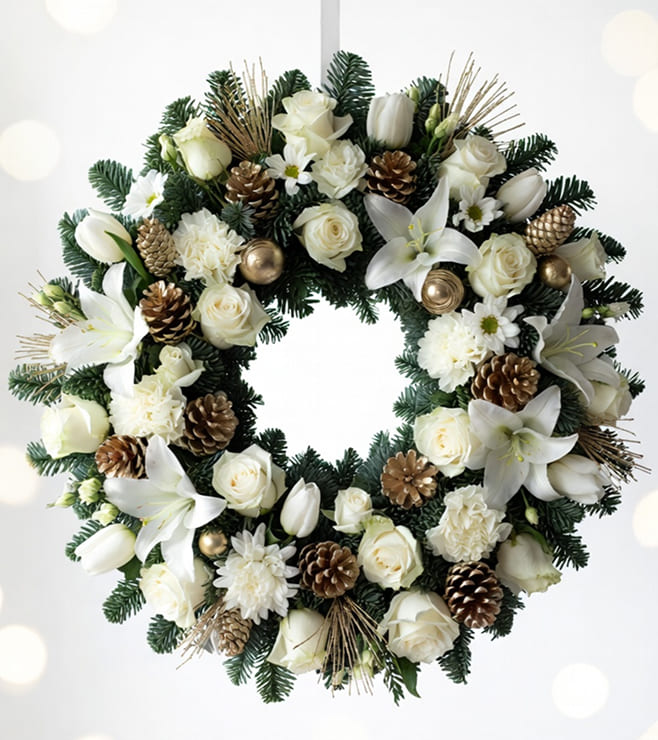 Winter Grace Wreath, Christmas Gifts