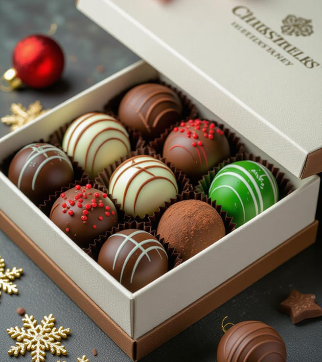 Winter Jewel Truffles, Christmas Gifts