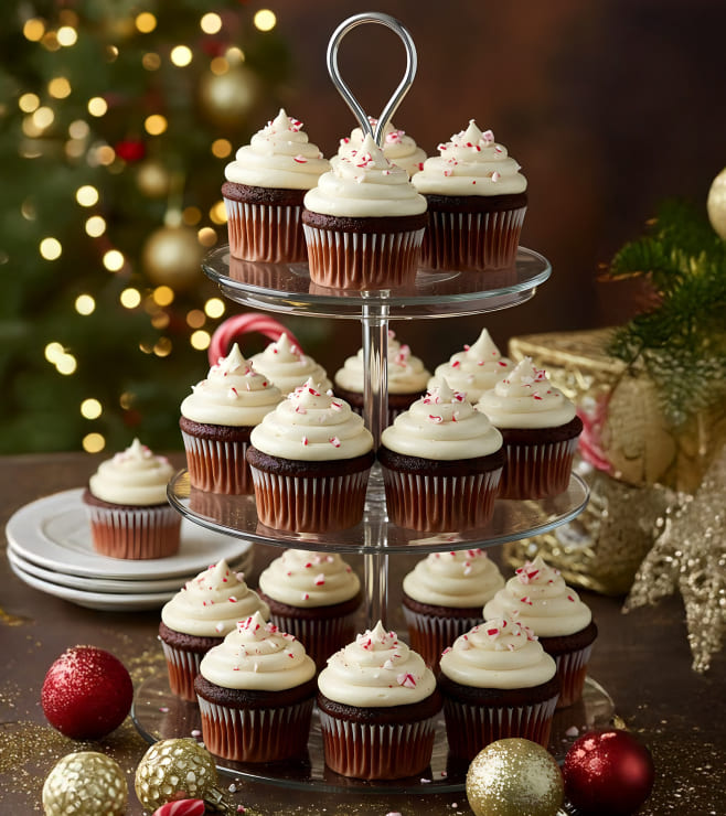 Winter Radiance Cupcakes, Christmas Gifts
