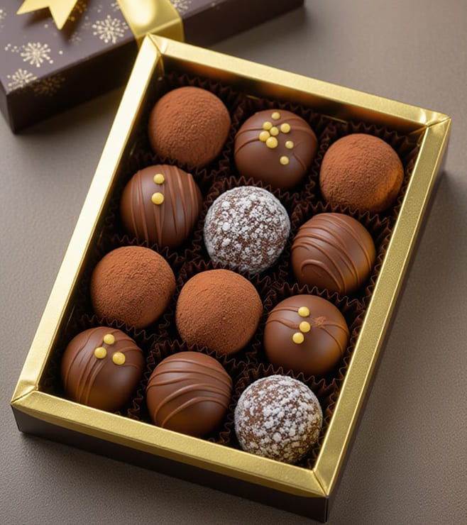 Winter Velvet Truffles, Christmas Gifts