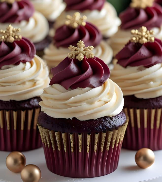 Winter Wonderland Cupcakes, Christmas Gifts