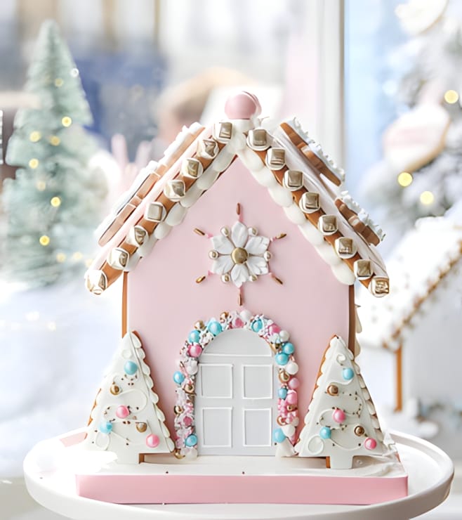 Winter Wonderland Gingerbread House, Christmas Gifts