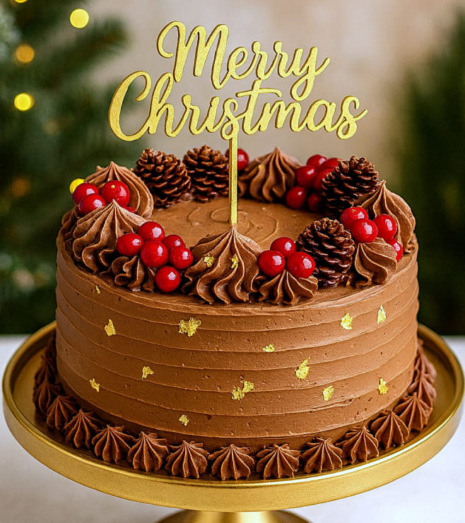 Woodland Drizzle Cake, Christmas Gifts