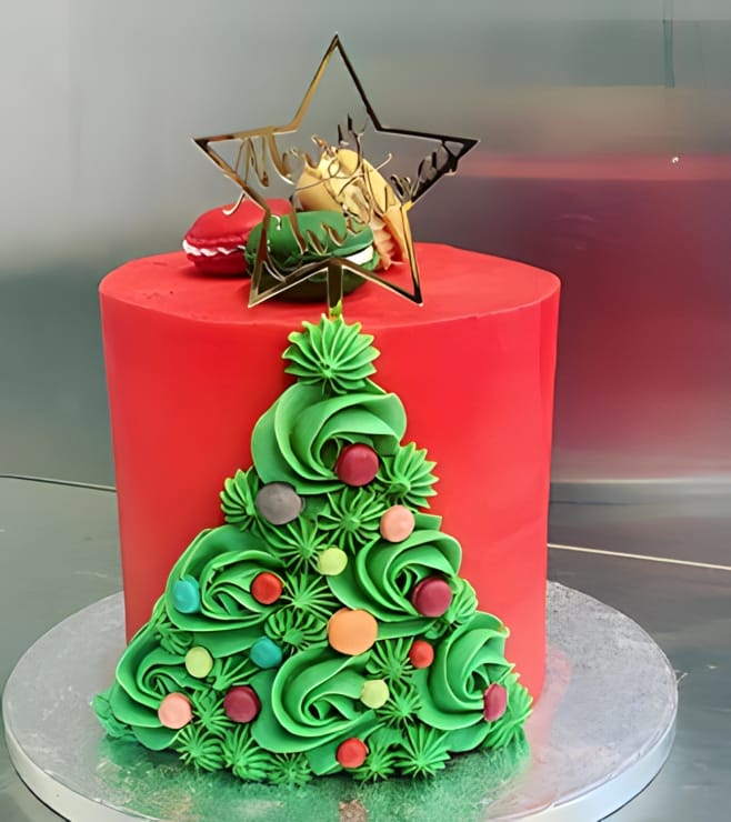 Yule Tree Cake, Christmas Cakes